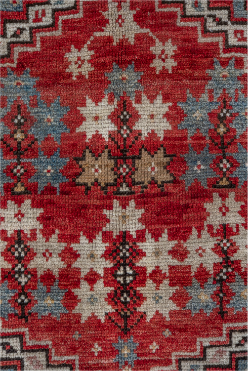 Vintage Oushak Area Rug (4' x 5')